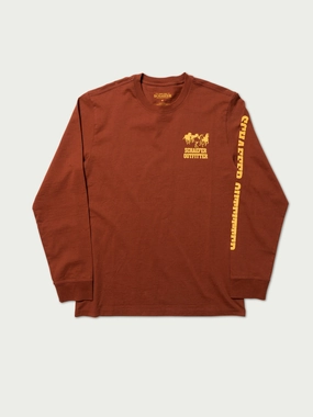 Daily Fit ReinforcedHems Long Sleeve Logo Tee