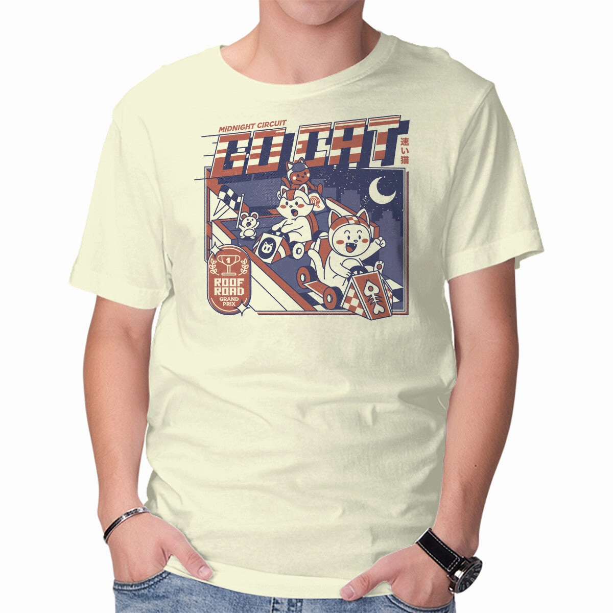 Sporty Design Athletic and Cool Midnight Race On Your Roof