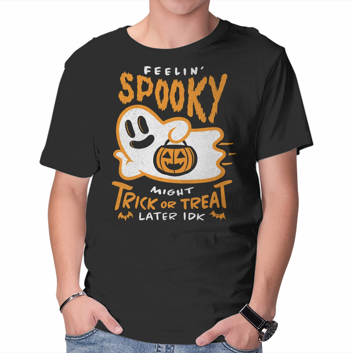 Washable fabric ZeroDistressFinish Might Trick Or Treat Later