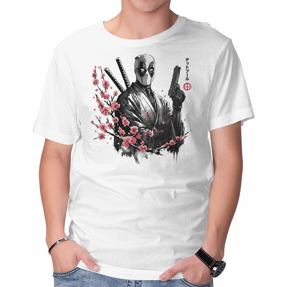 Stretch Fabric Technology Merc Portrait Sumi-e