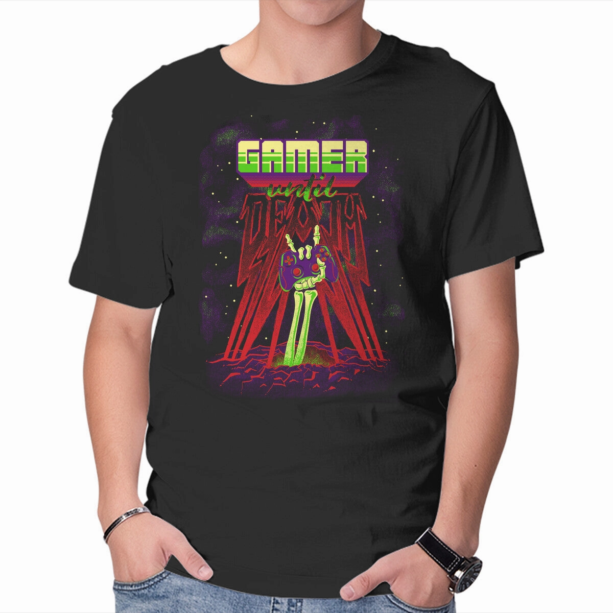 Gamer Until Death High-End Quality QuickDry Material