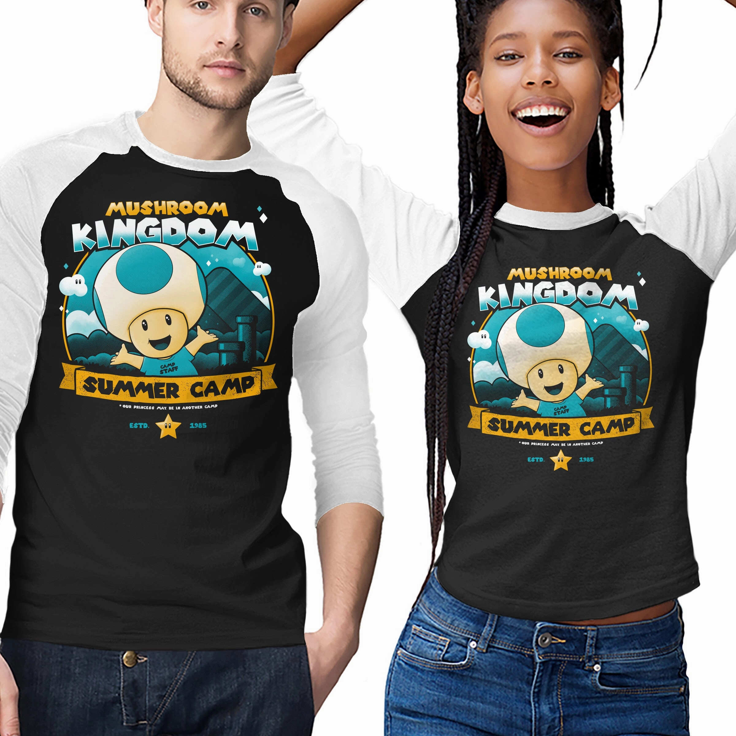 SkinFriendlyFibers Mushroom Kingdom Summer Camp