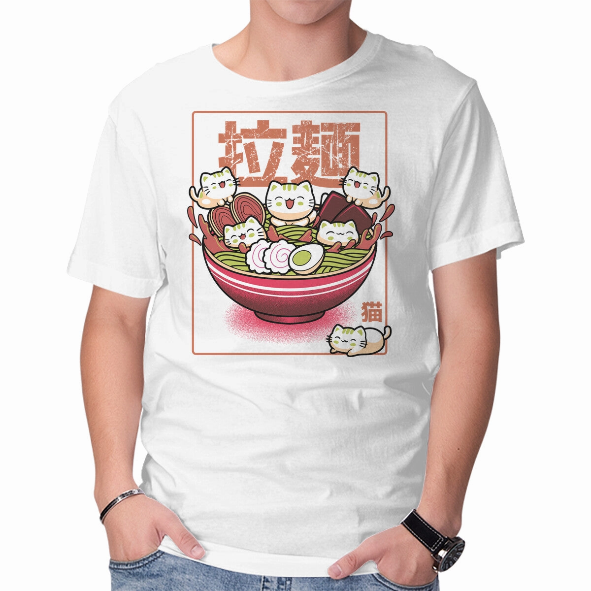 Stylish Look Neko And Ramen