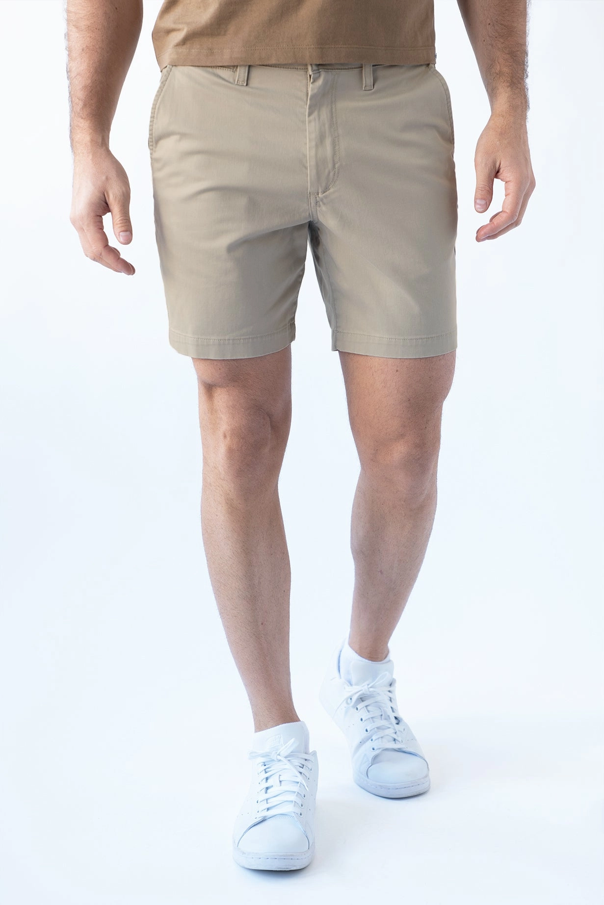 Chino Short 7" - Putty RecycledPolyester