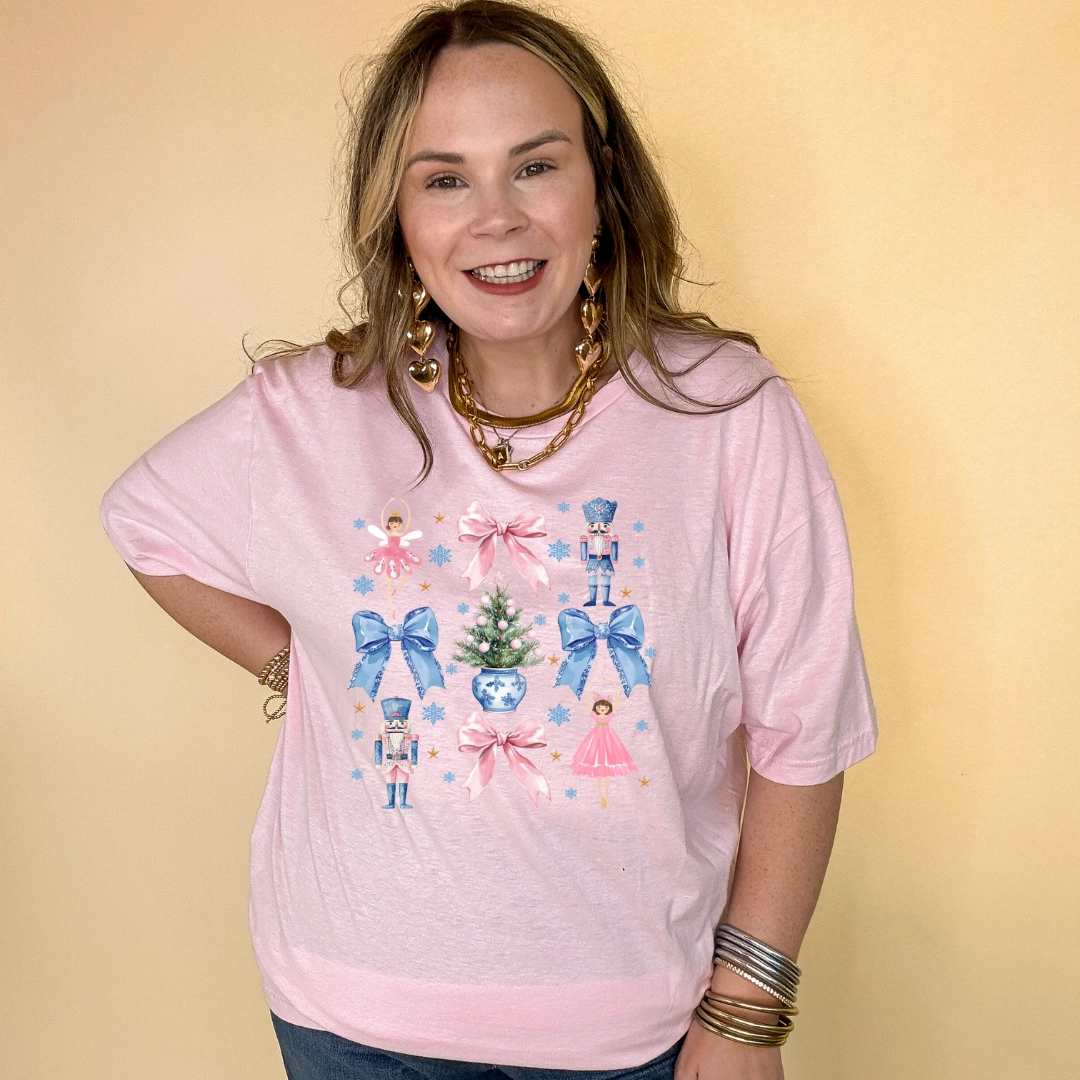 Soft & Smooth Online Exclusive | Coquette Bow, Ballerina and Nutcracker Graphic Tee in Multiple Color Options