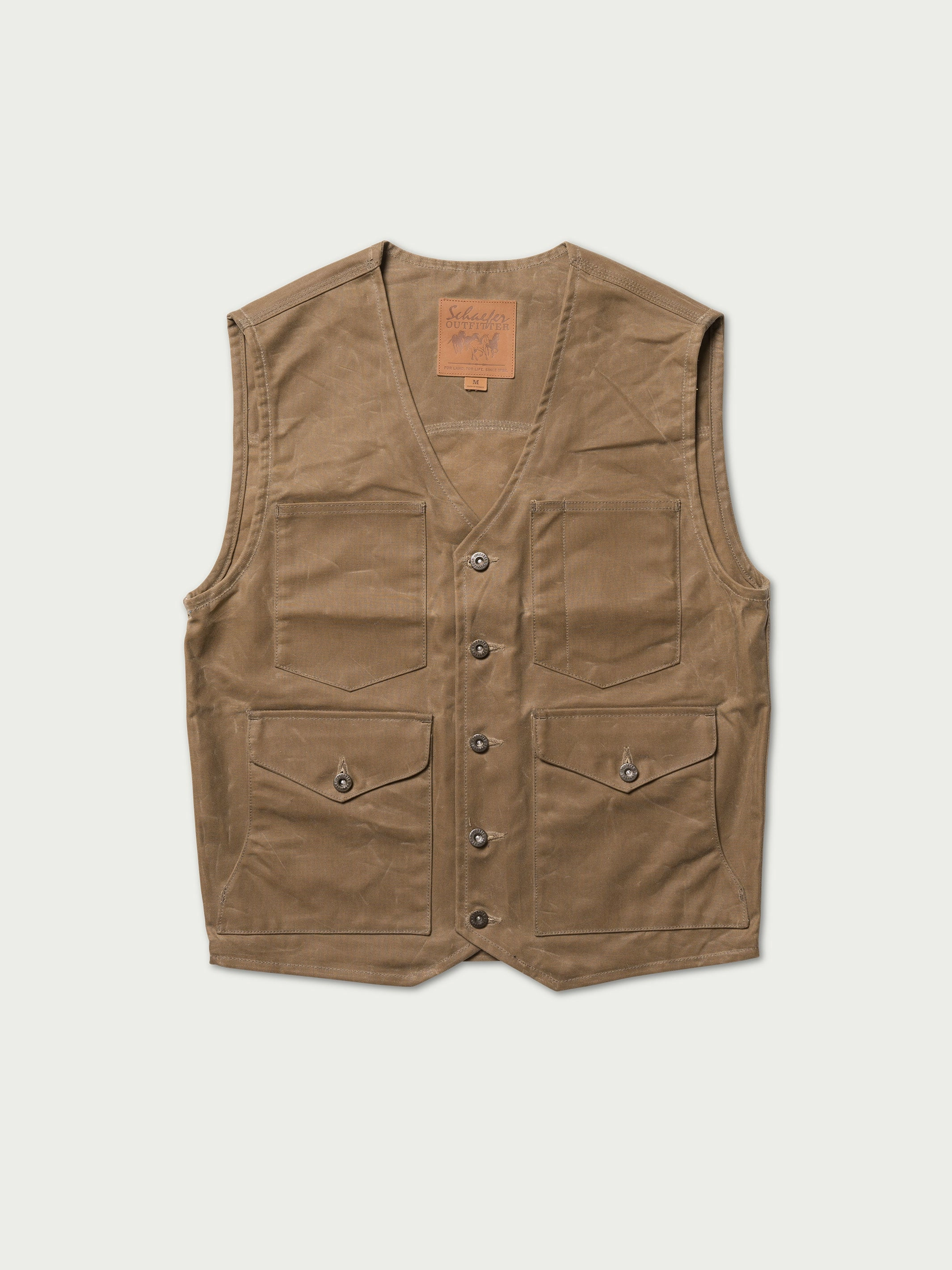 Relaxed City Style RangeWax? Mesquite Vest