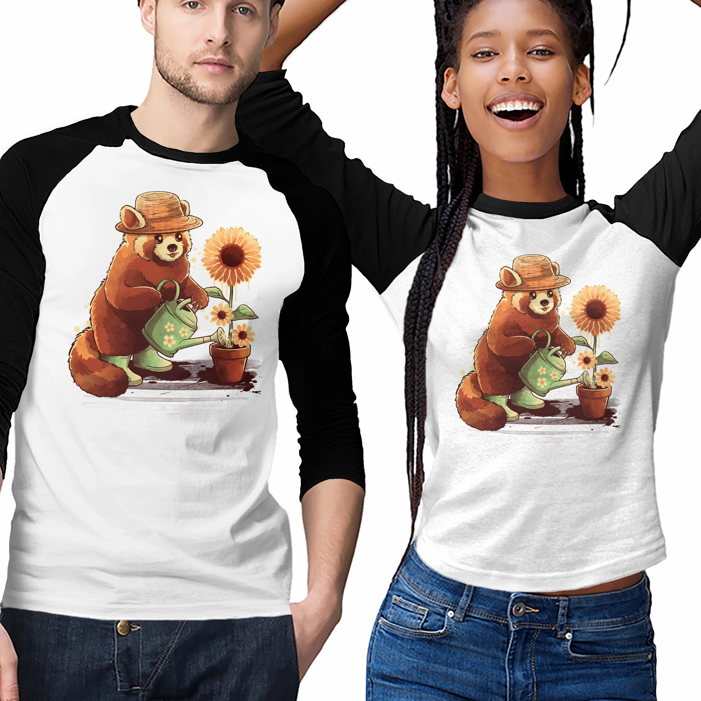 Light Fashion Red Panda Gardener