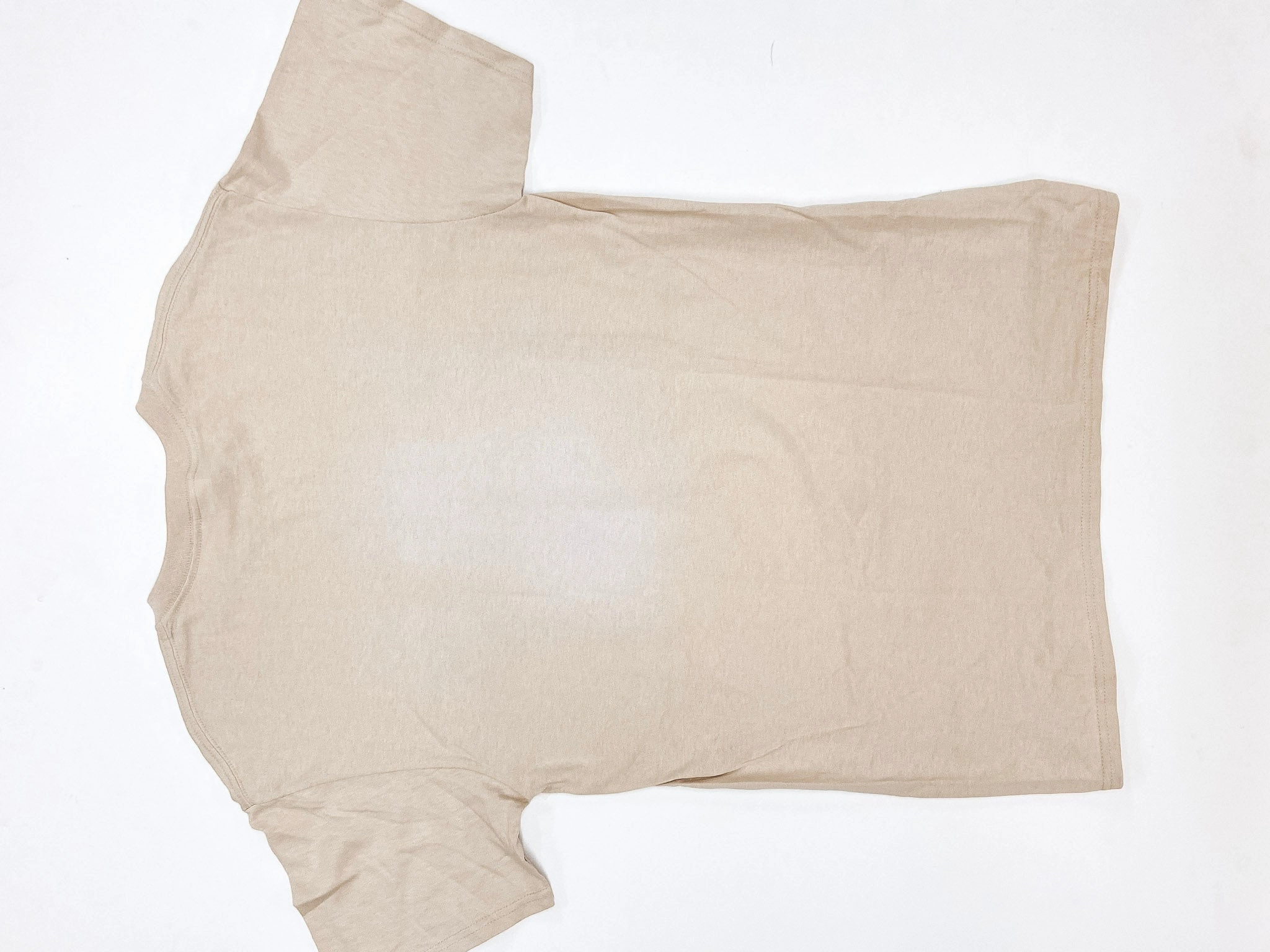 Hello Fall Saguaro Short Sleeve Graphic Tee in Light Beige *slightly blemished* NonRestrictiveCut Flexible Fit