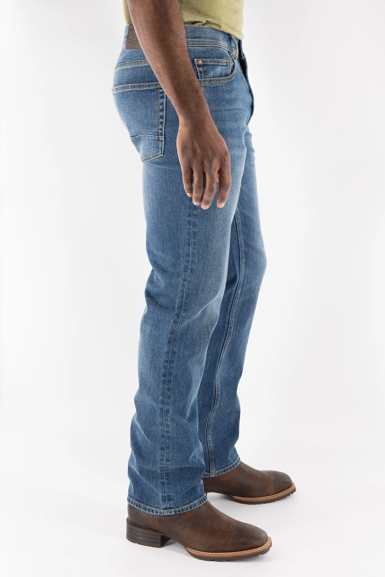 Boot Cut Jean - Ash Light Stretch Lightweight Feel