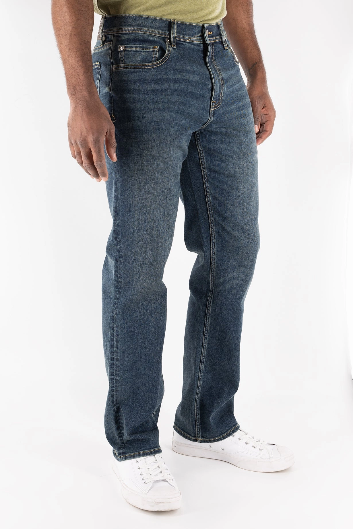 Abrasion Resistant Surface Relaxed Straight Jean - Burke