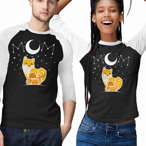 Classic Crew Neck Sleek Fit Wear Shiba Inu Mom