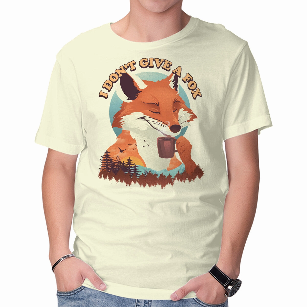 Don't Give A Fox Comfy Stretch Wear Fit Design