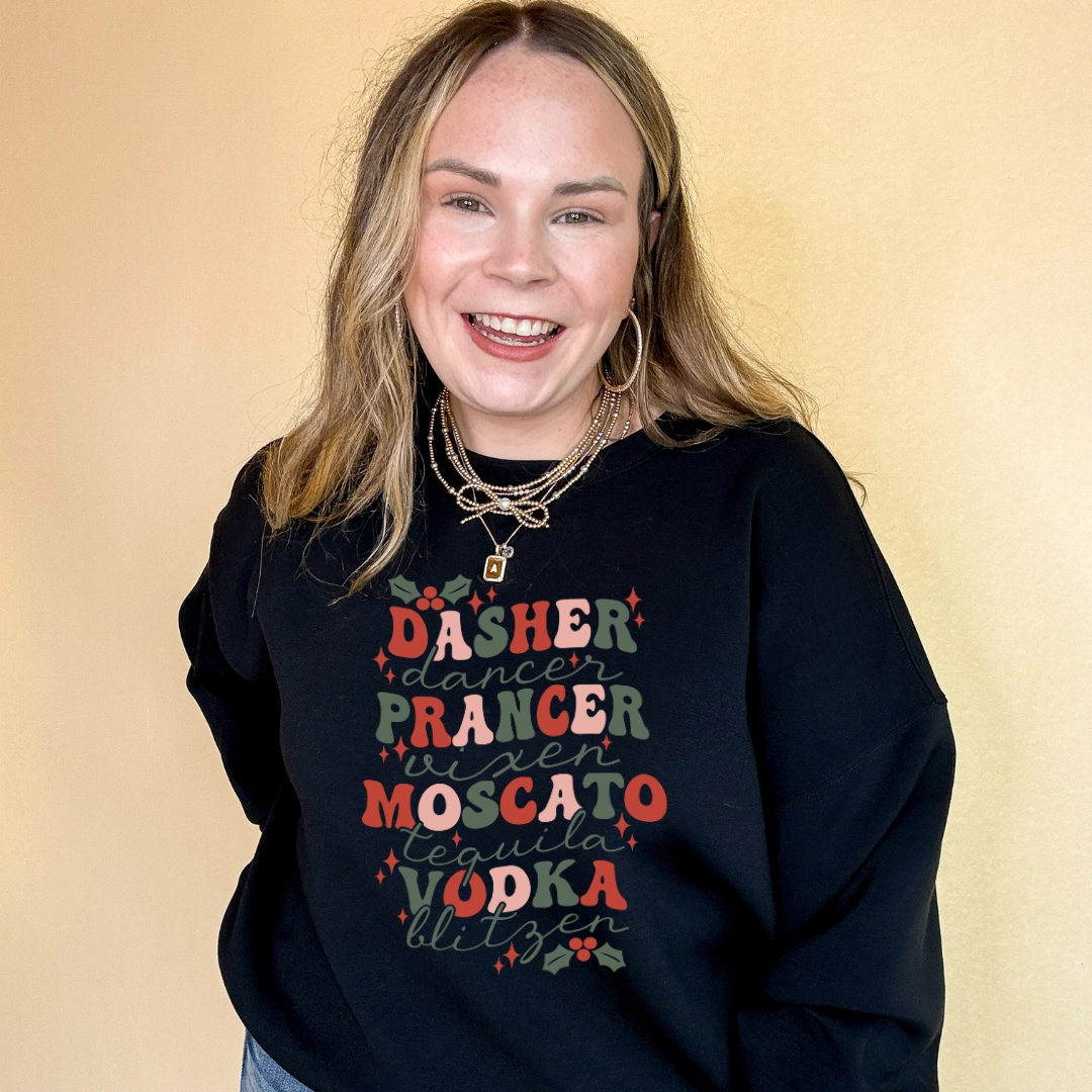 Online Exclusive | Reindeer Refreshments Graphic Sweatshirt in Multiple Color Options Comfy Essentials