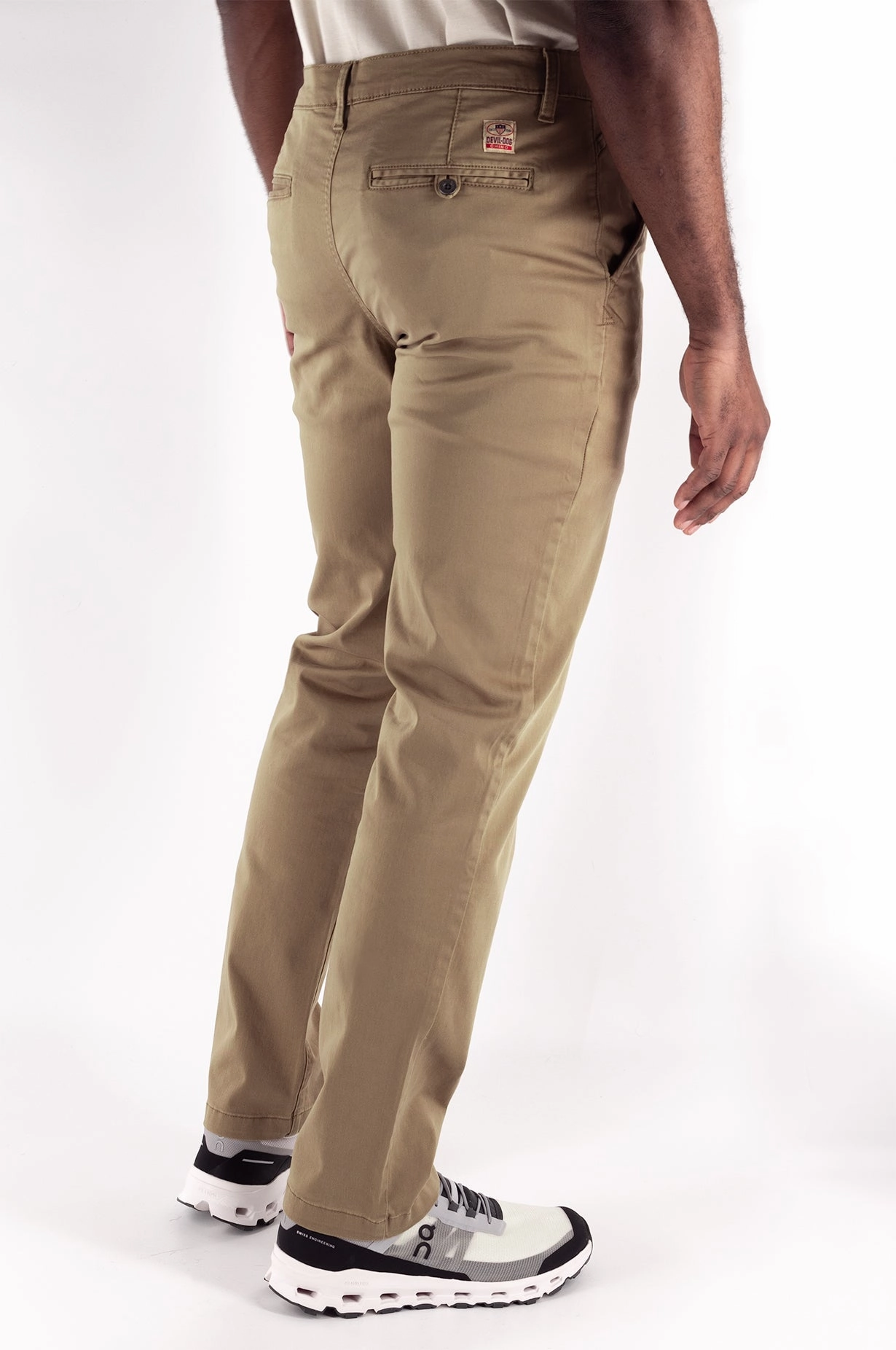 Flexible Cut Comfy Feel Chino Pant - Dark Khaki