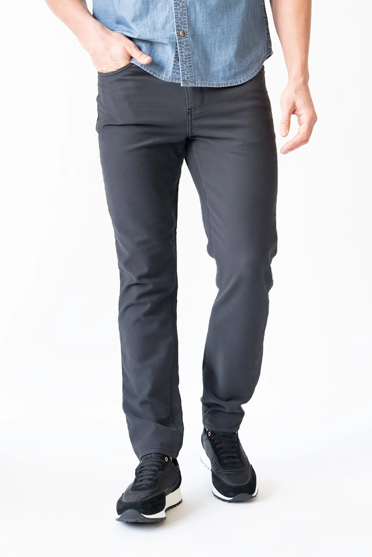 Night Out Daily Wear Foundation Wear Slim Comfort Jean - Washed Black