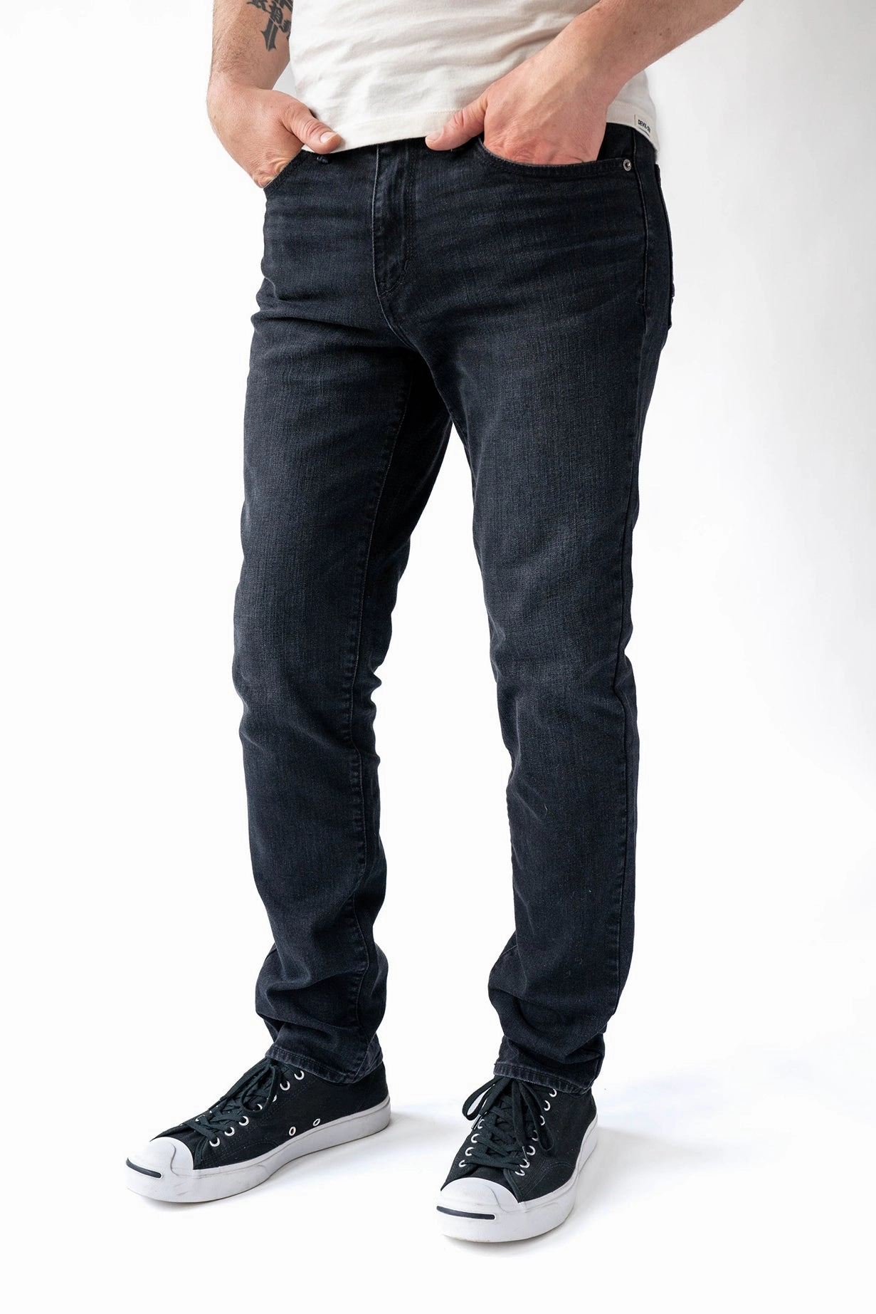 Perfect Length Slim Jean - Black Mountain