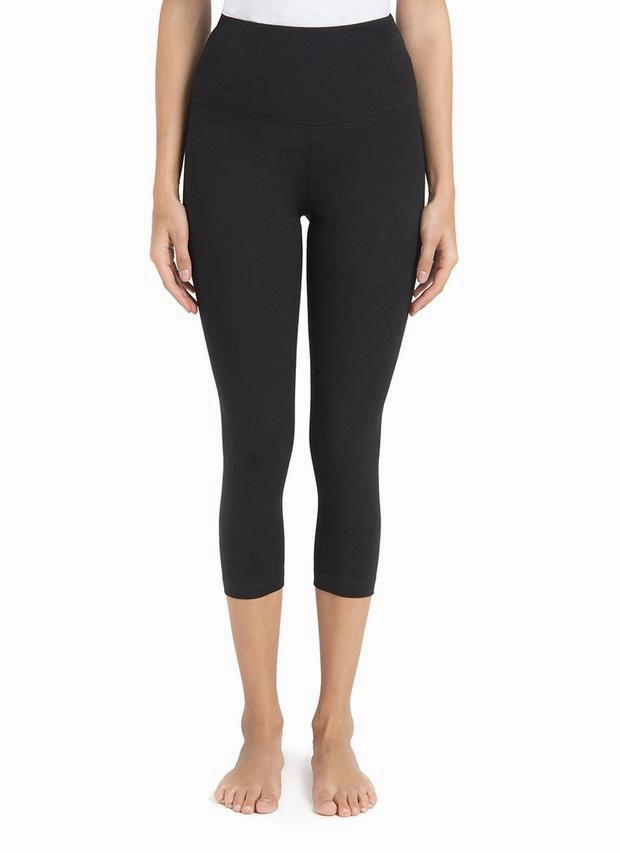 All-Day Fit Sun Beam Last Chance Size Small | Lysse Control Premium Capri Leggings in Black