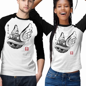 Relaxing Fit Spiny Shell Sumi-e