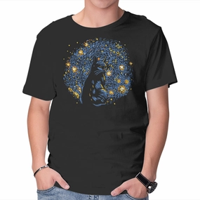 Timeless Must-Have High Quality Printing Starry Night Black Cat