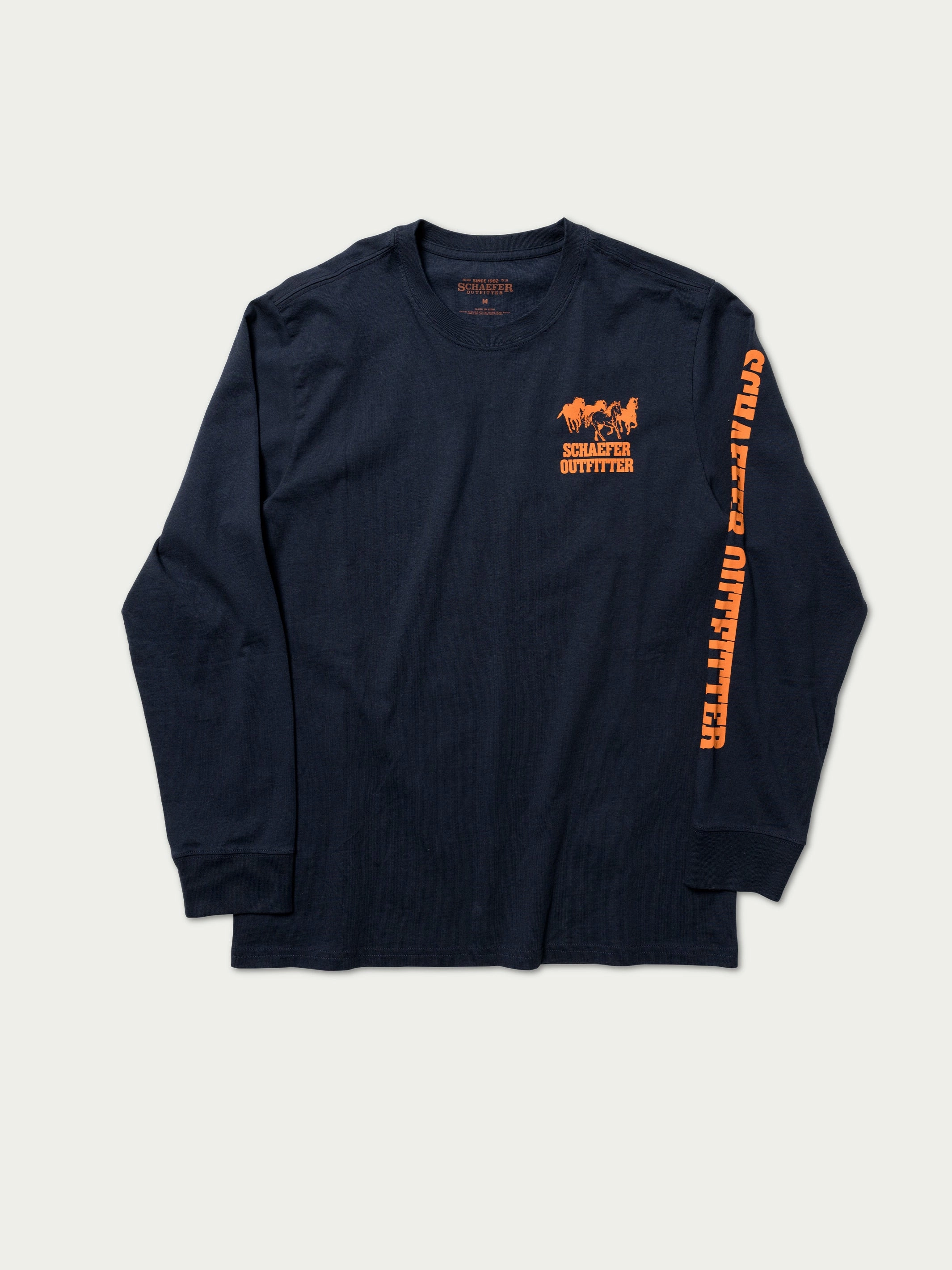 Long Sleeve Logo Tee DurableCoverstitch