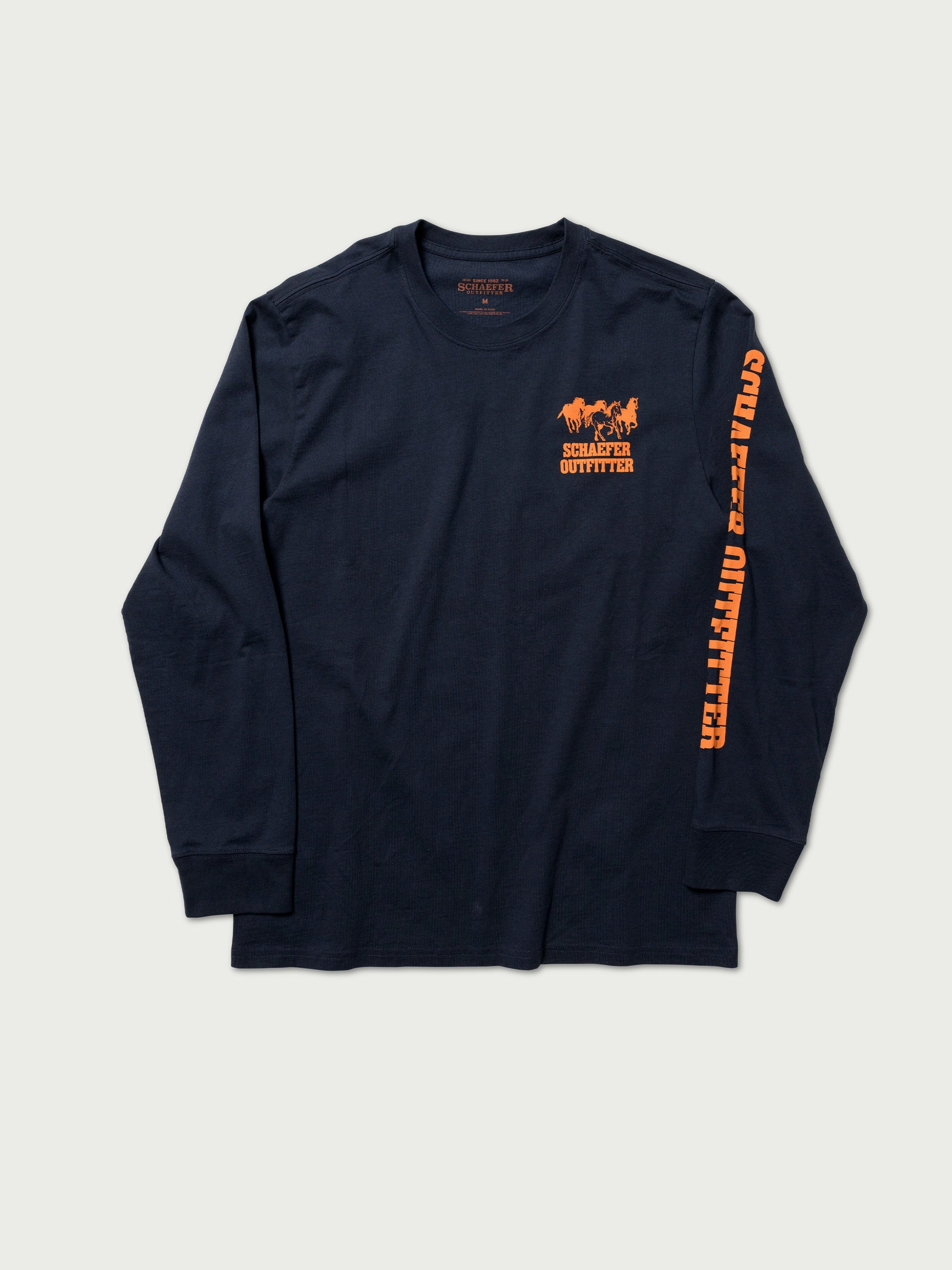 OdorControlTech Teen Fresh Long Sleeve Logo Tee