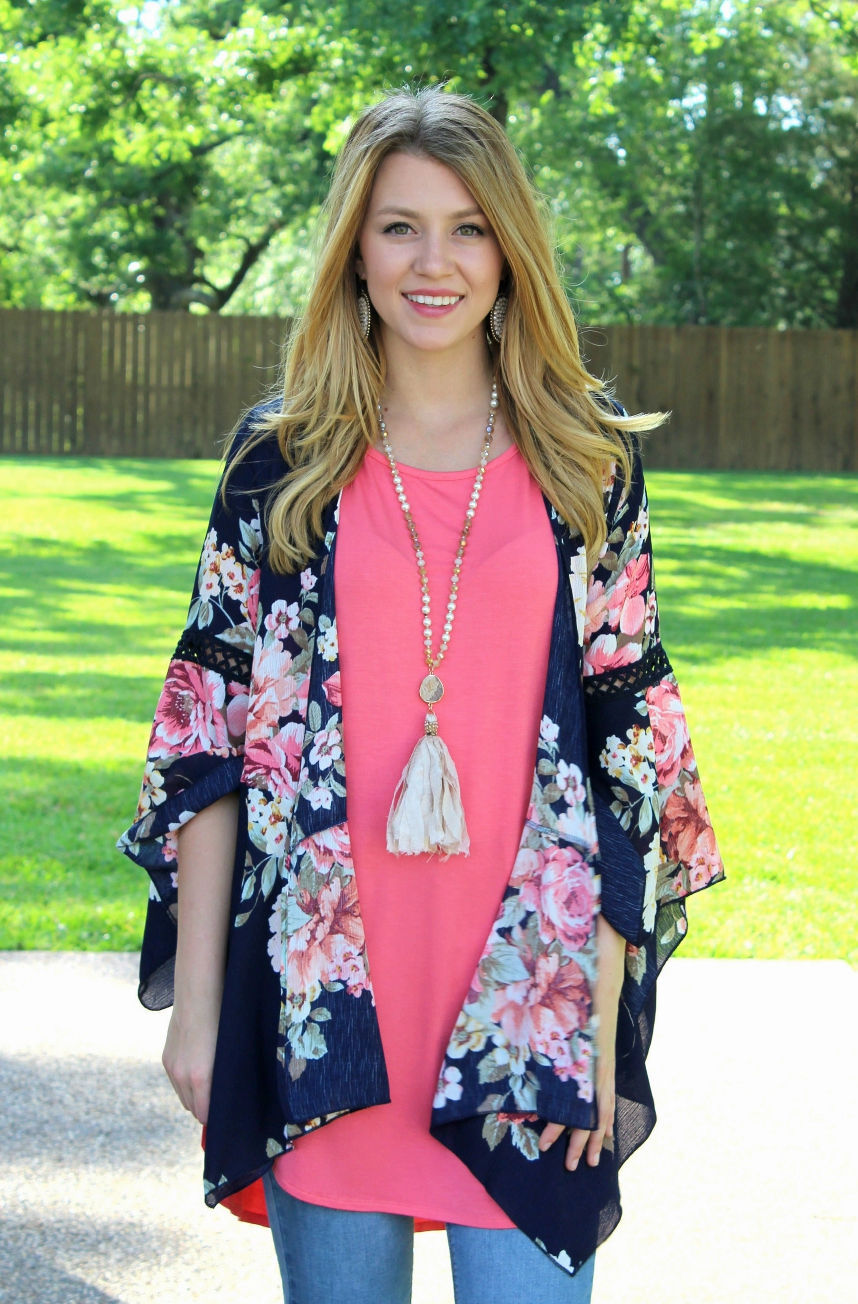 Craft Core Cool Nylon The Only Truth Short Sleeve Piko Tunic in Coral