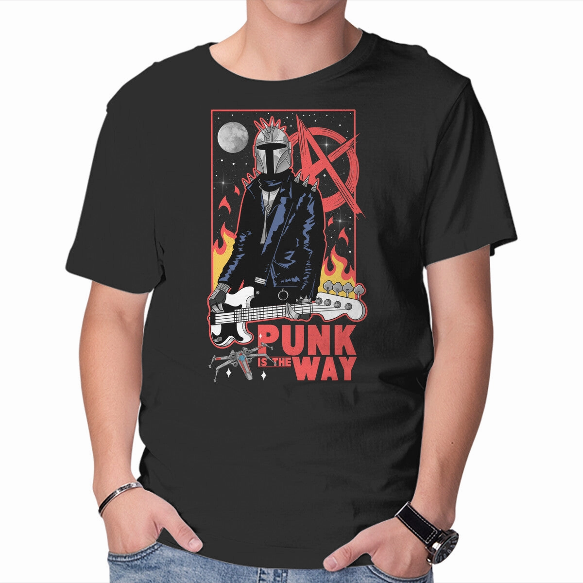 Punk Is The Way Trendy Design Stylish Wear