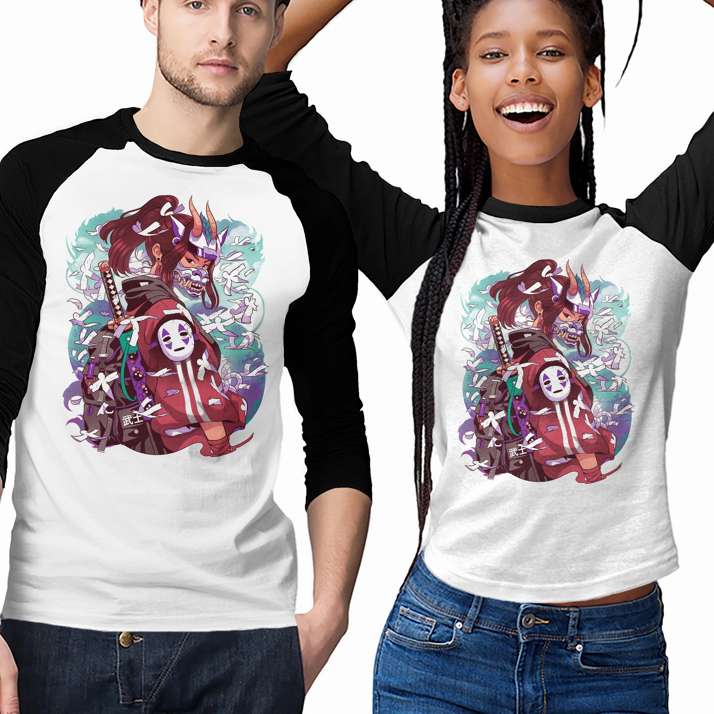 Fashion Comfort White Dragon Samurai